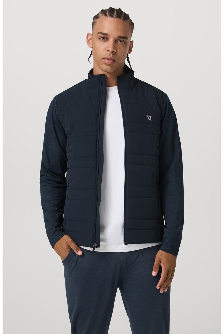 Sunday Insulated Hybrid Jacket, Alternate, color, INK HEATHER