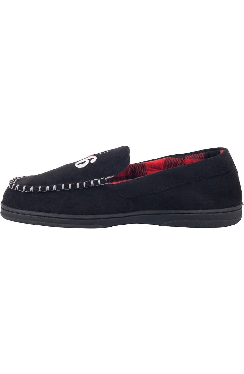 FOCO Men's FOCO Philadelphia 76ers Team Logo Flannel Moccasin Slippers, Alternate, color,