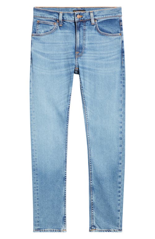 Nudie Jeans Nudie Lean Dean Straight Leg Jeans In Blue