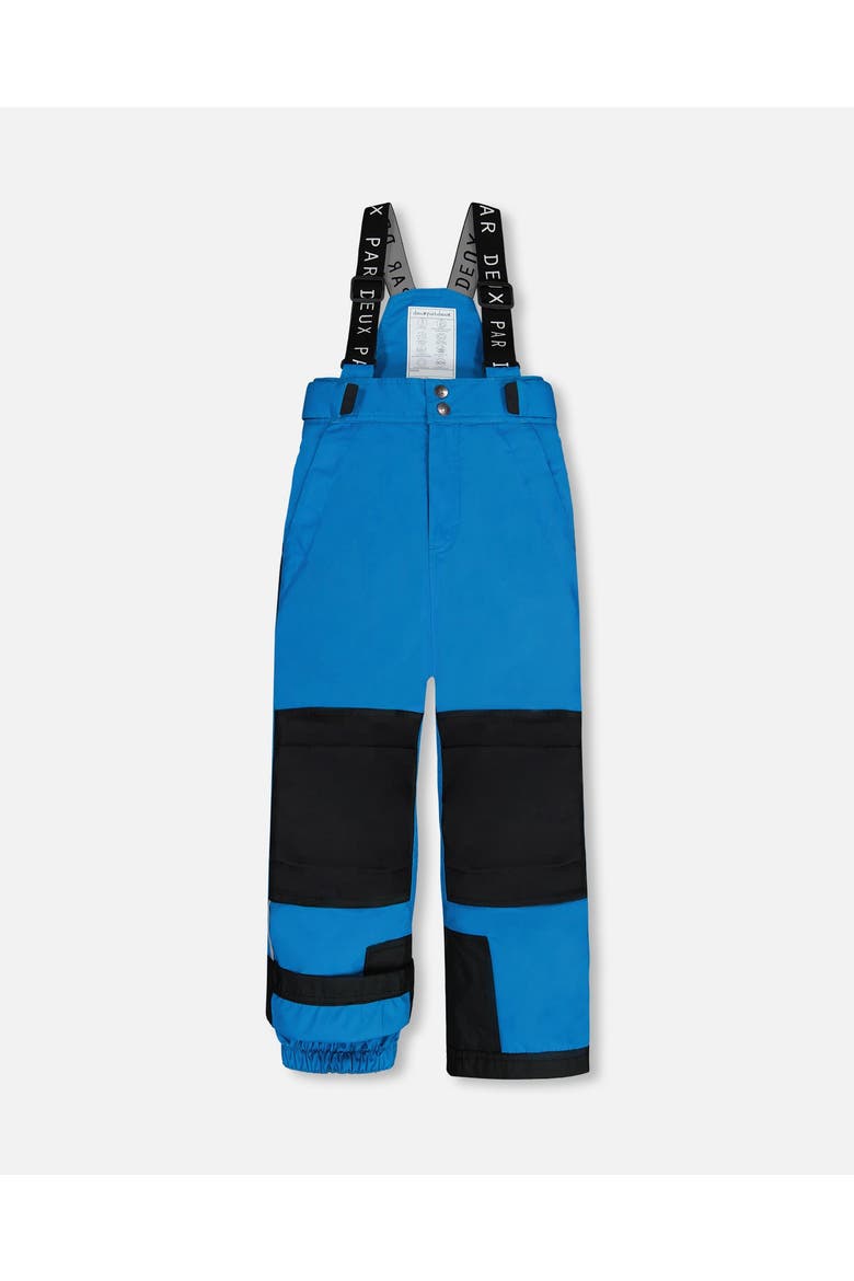 Boy's Two Piece Snowsuit Royal Blue Printed Storm, Alternate, color, Blue Aster