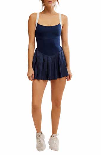 Free People FP Movement Swing of Things Mixed Media Tennis Dress