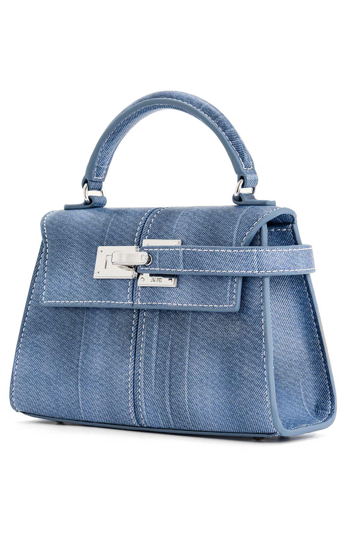 JW PEI Elise Top Handle Bag, Alternate, color, Blue