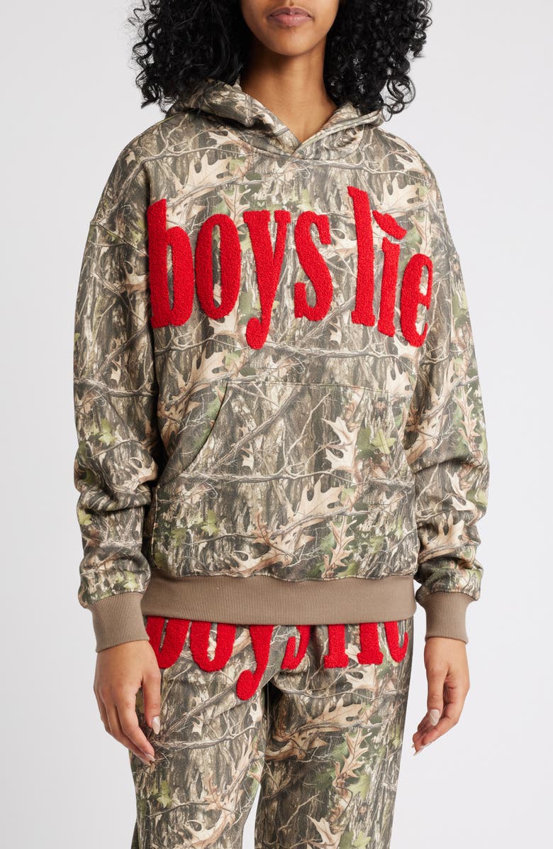 BOYS LIE Manhunt Racer Hoodie, Main, color, 