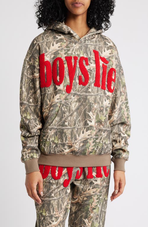 BOYS LIE Manhunt Racer Hoodie in Muti 