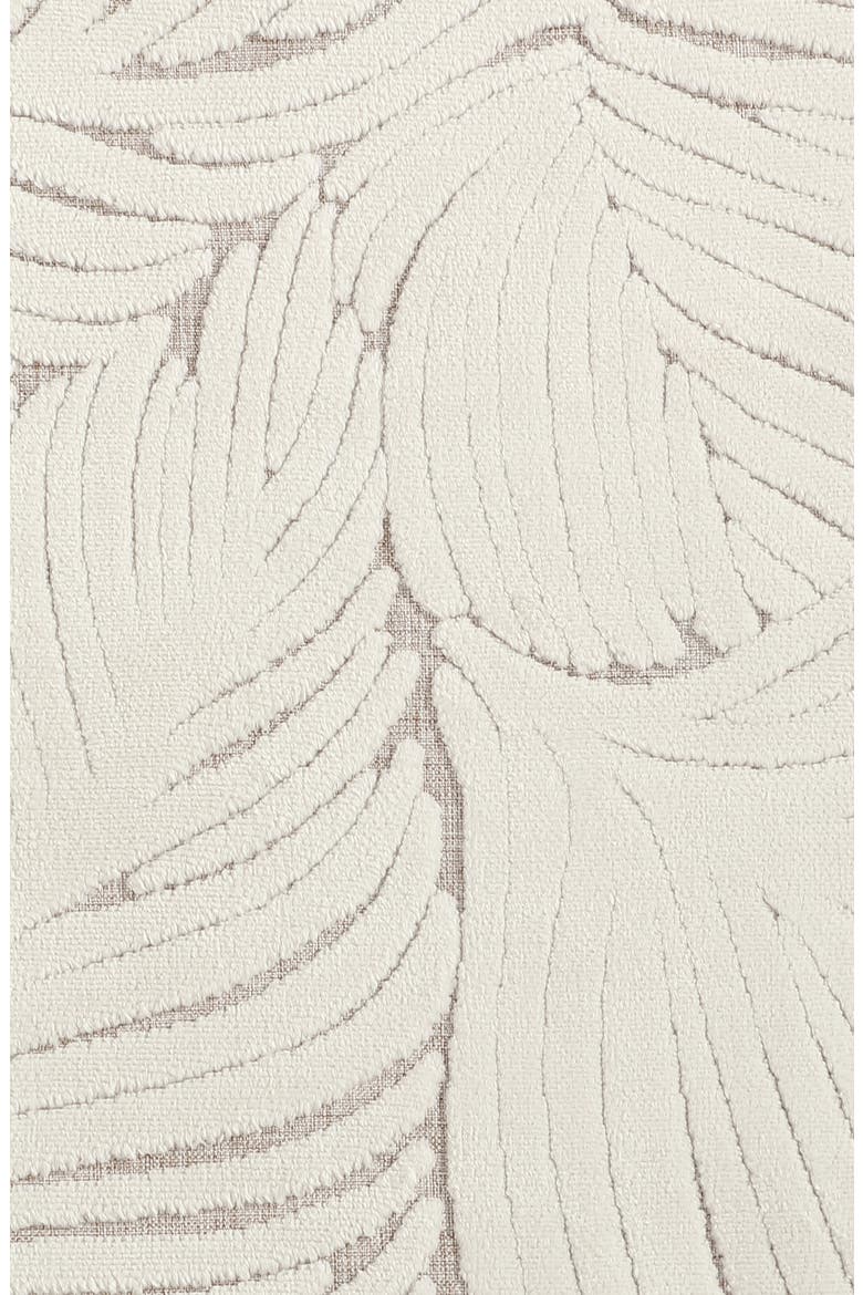 Lila Jacquard Accent Pillow, Alternate, color, IVORY/ GREY