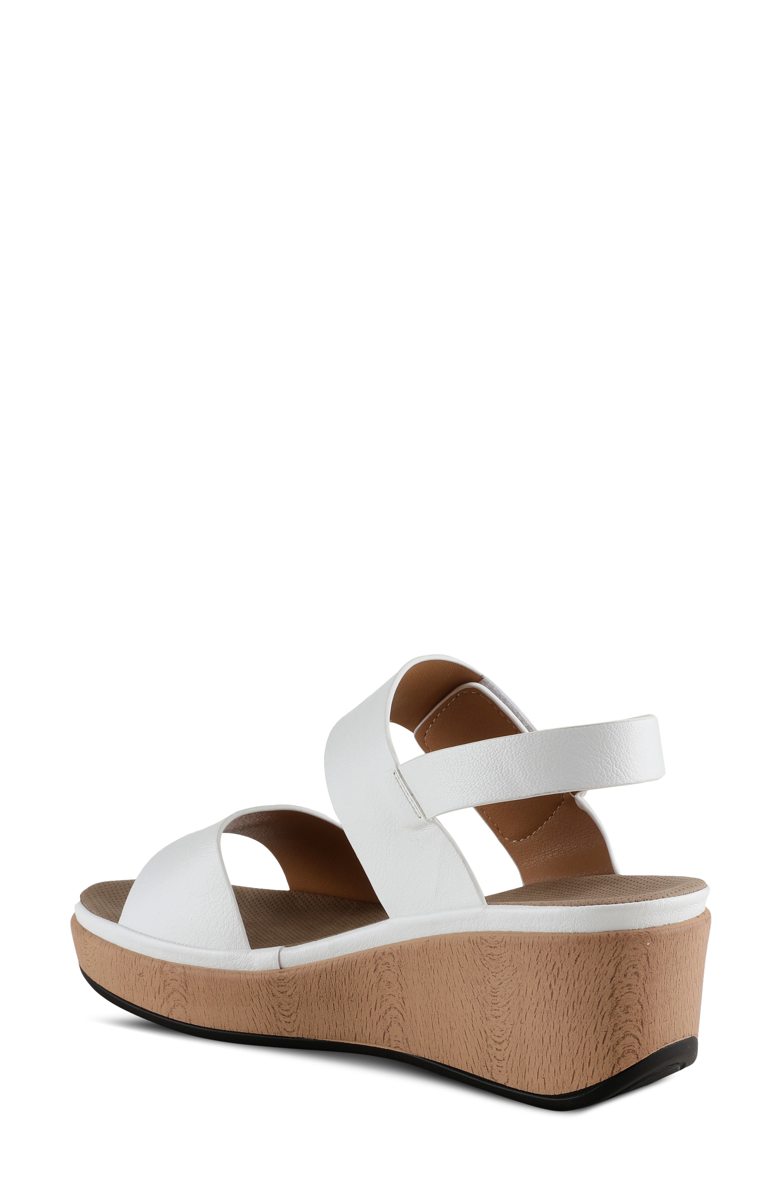 Spelta Slingback Sandal, Alternate, color, WHITE