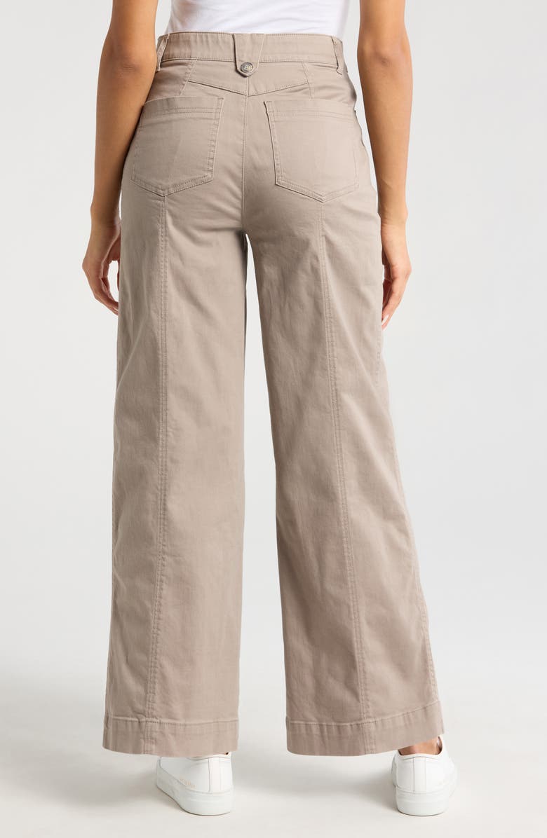 Wit & Wisdom 'Ab'Solution Skyrise High Waist Exposed Button Fly Wide Leg Pants, Alternate, color,