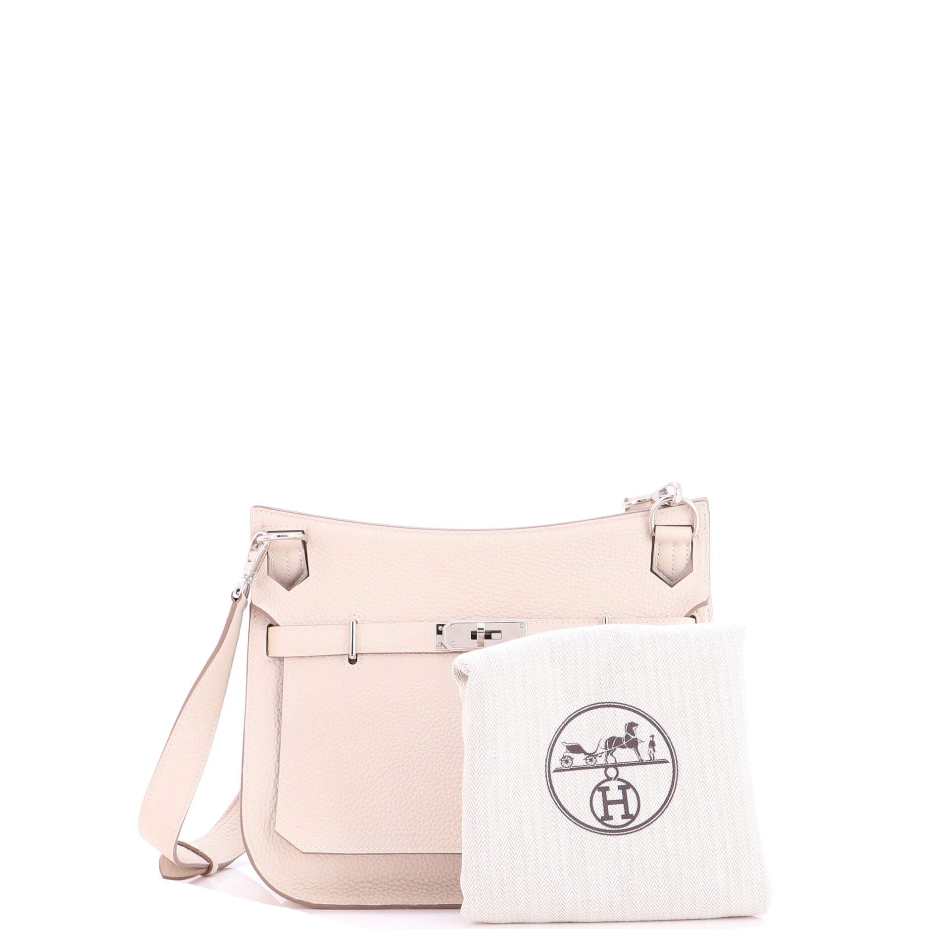 Pre-Owned Hermes Jypsiere Bag Clemence 28, Alternate, color, 