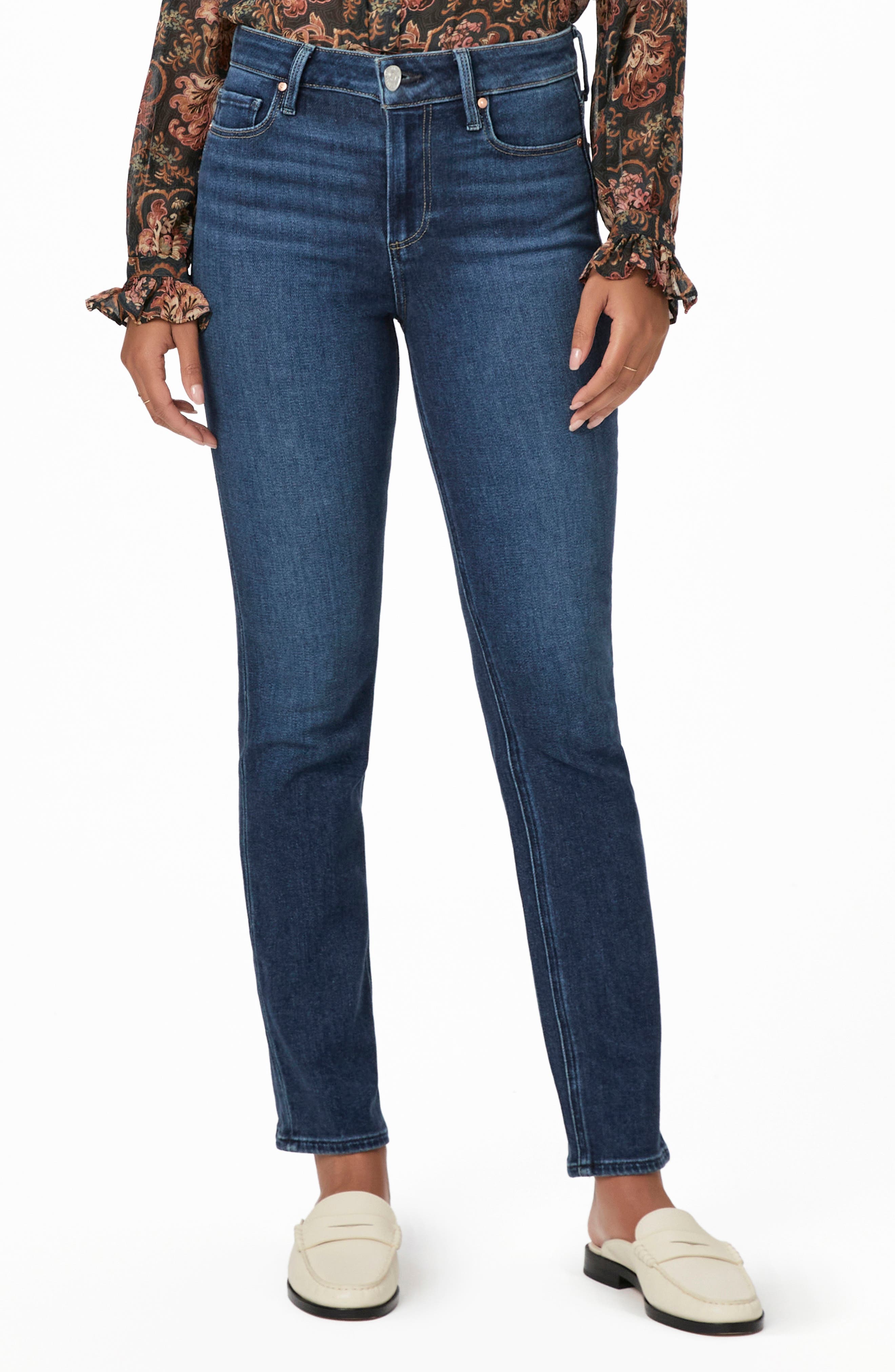 PAIGE Cindy Straight Jeans