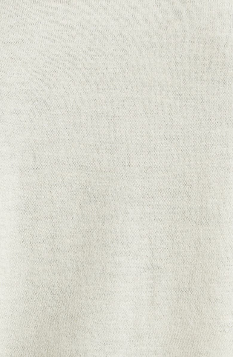 FRENCKENBERGER Colorblock Raglan Sleeve Cashmere Sweater, Alternate, color, Chalk/ Faded Beige