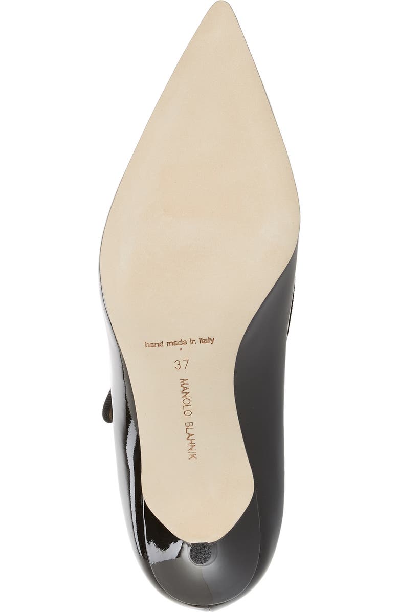 Manolo Blahnik Campari Pointed Toe Mary Jane Pump, Alternate, color,