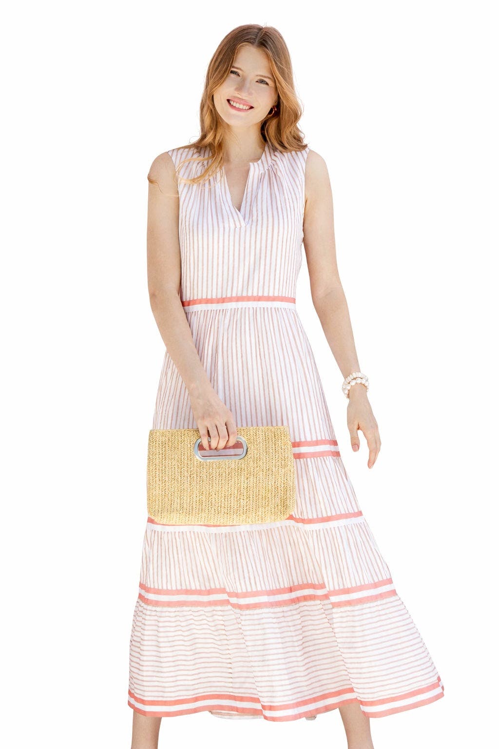 Sleeveless Tiered Maxi Dress - image 3