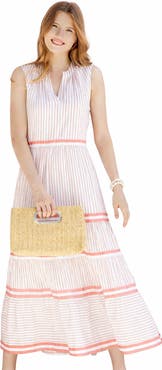 Cabana Life Sleeveless Tiered Maxi Dress