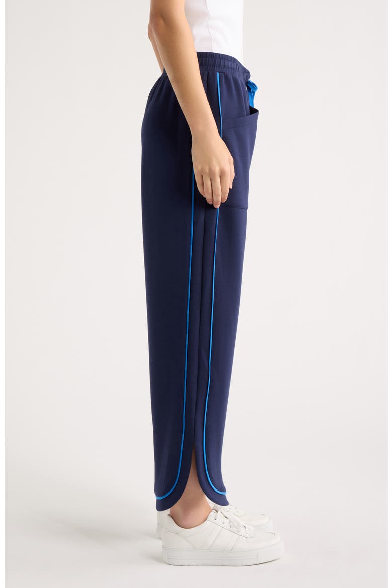 Pull On Wide Leg Track Pants, Alternate, color, EVENING BLUE/ PALACE BLUE