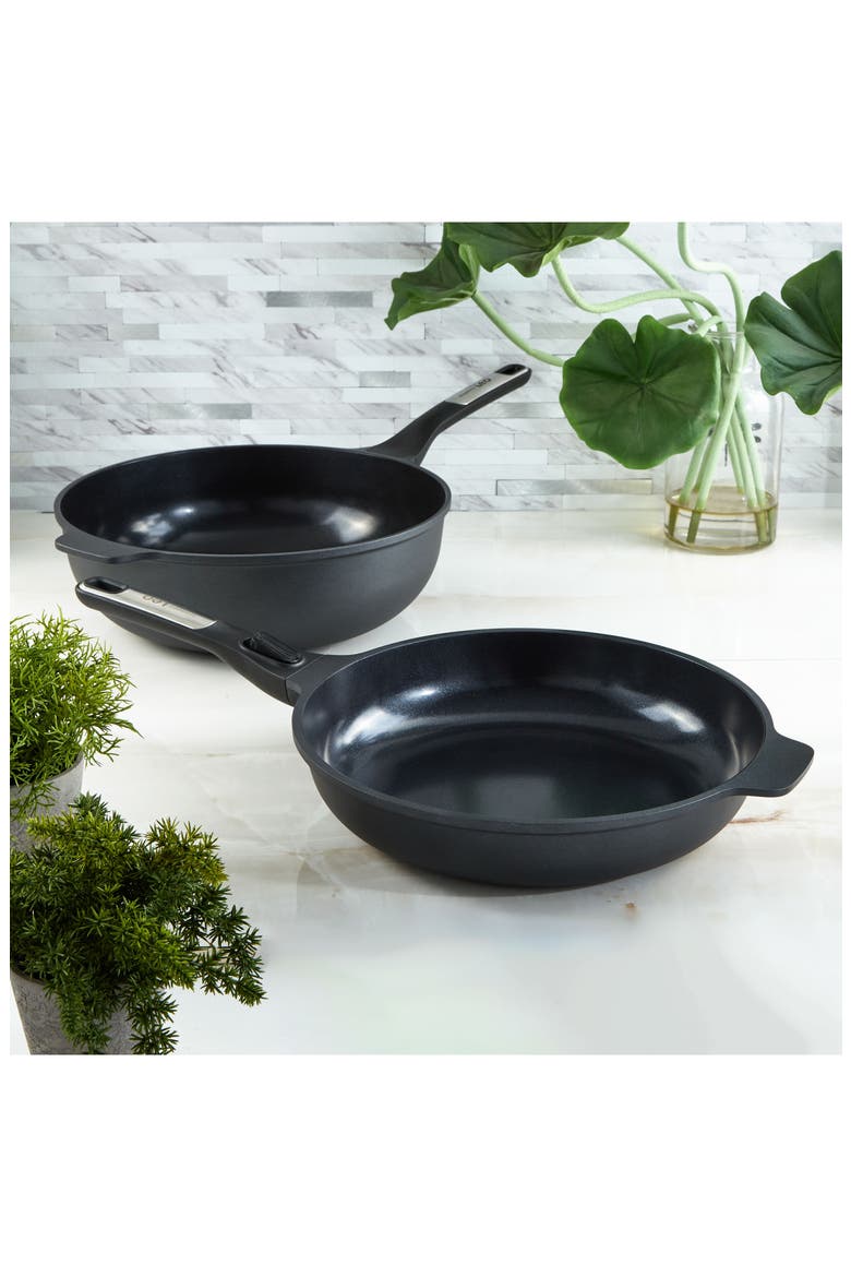 Leo Phantom 2-Piece Stir Fry Set, Alternate, color, BLACK