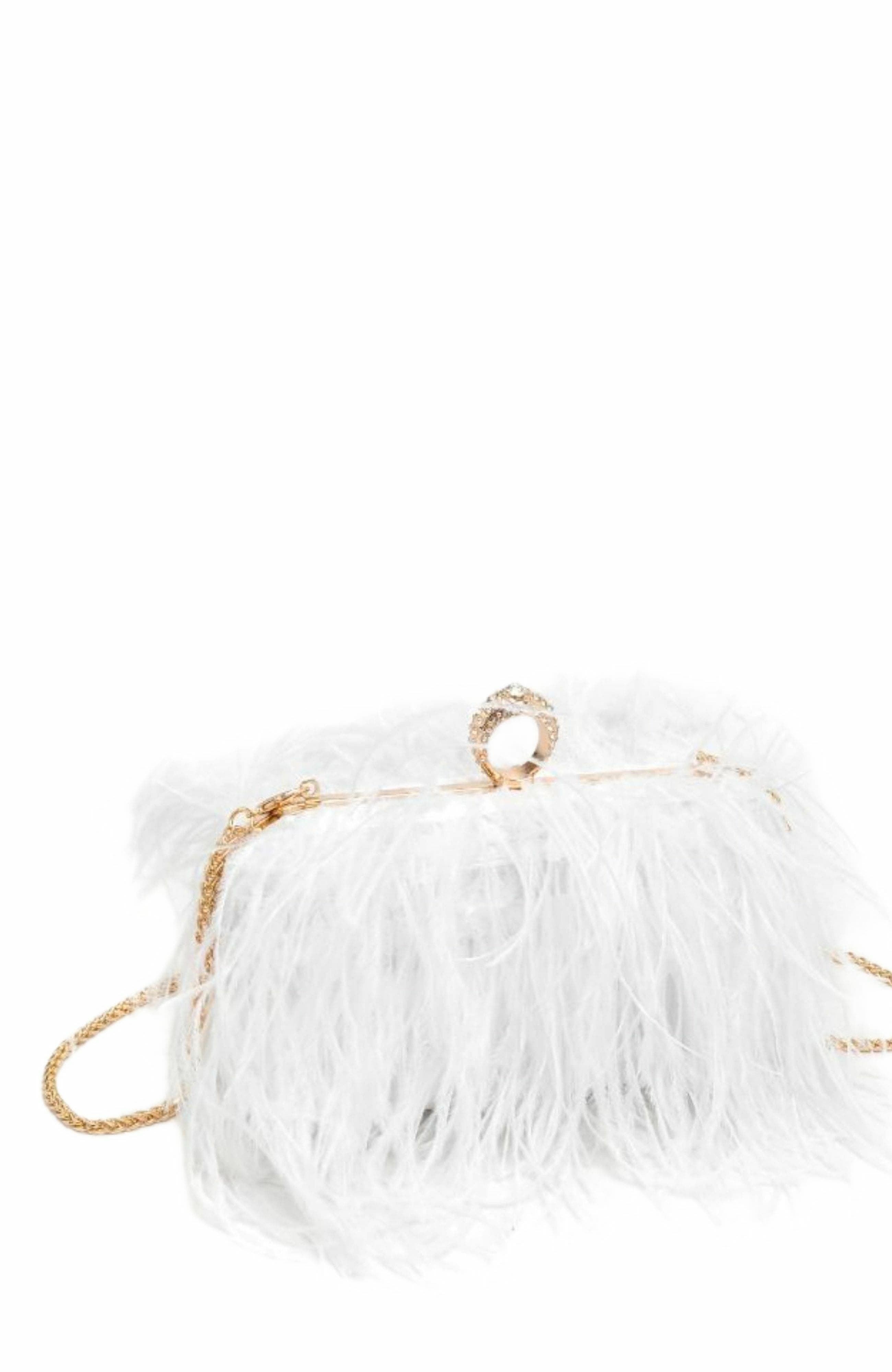 Harlow Evening Bag, Alternate, color, WHITE