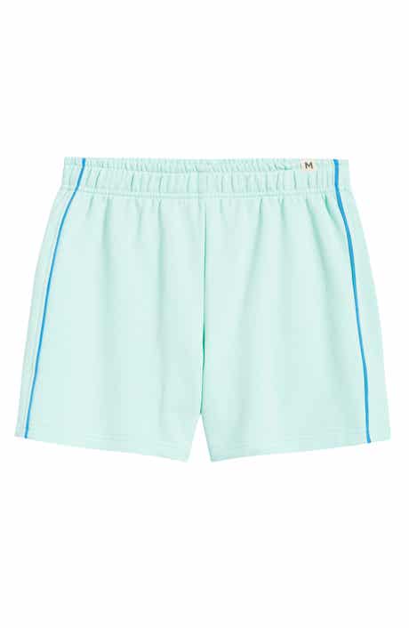 Kids' Piped Organic Cotton Sweat Shorts