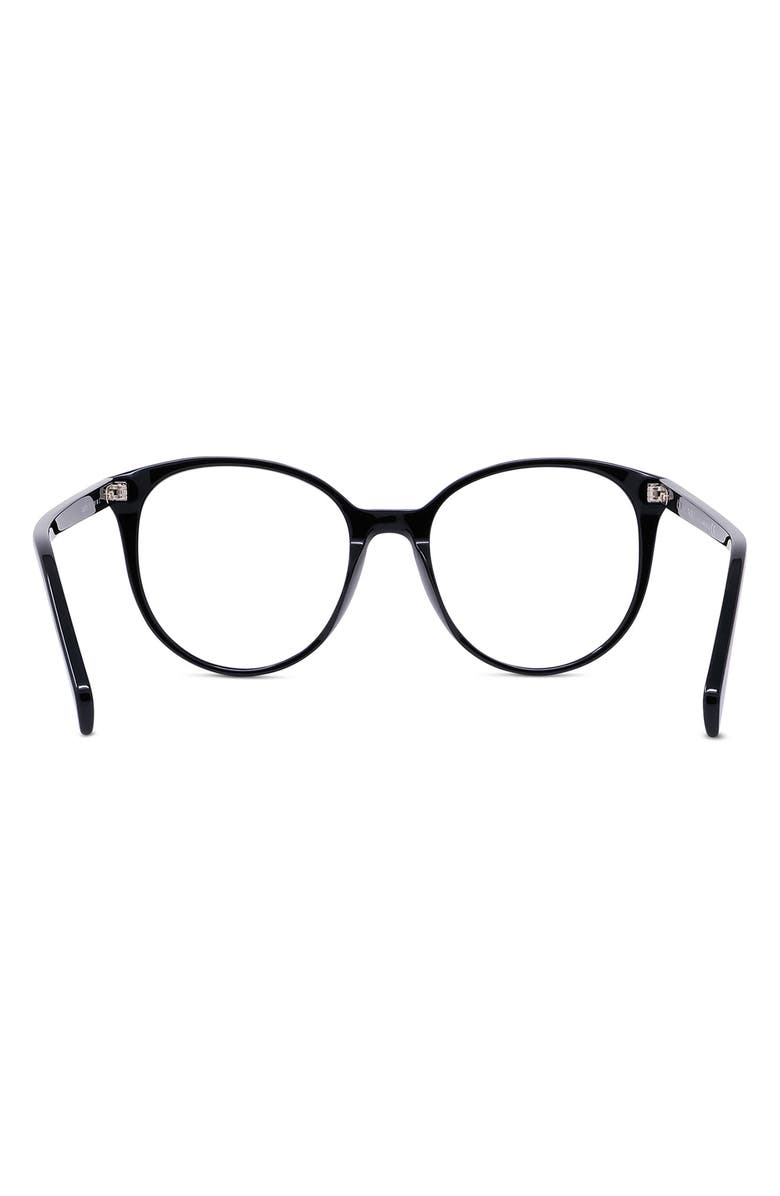 CELINE 54mm Round Reading Glasses, Alternate, color, 