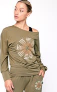 Rebody Active Karma Graphic Long Sleeve Top