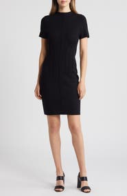 Eliza J Pintuck Fitted Sheath Dress