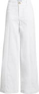 Wit & Wisdom Skyrise Patch Pocket Wide Leg Pants