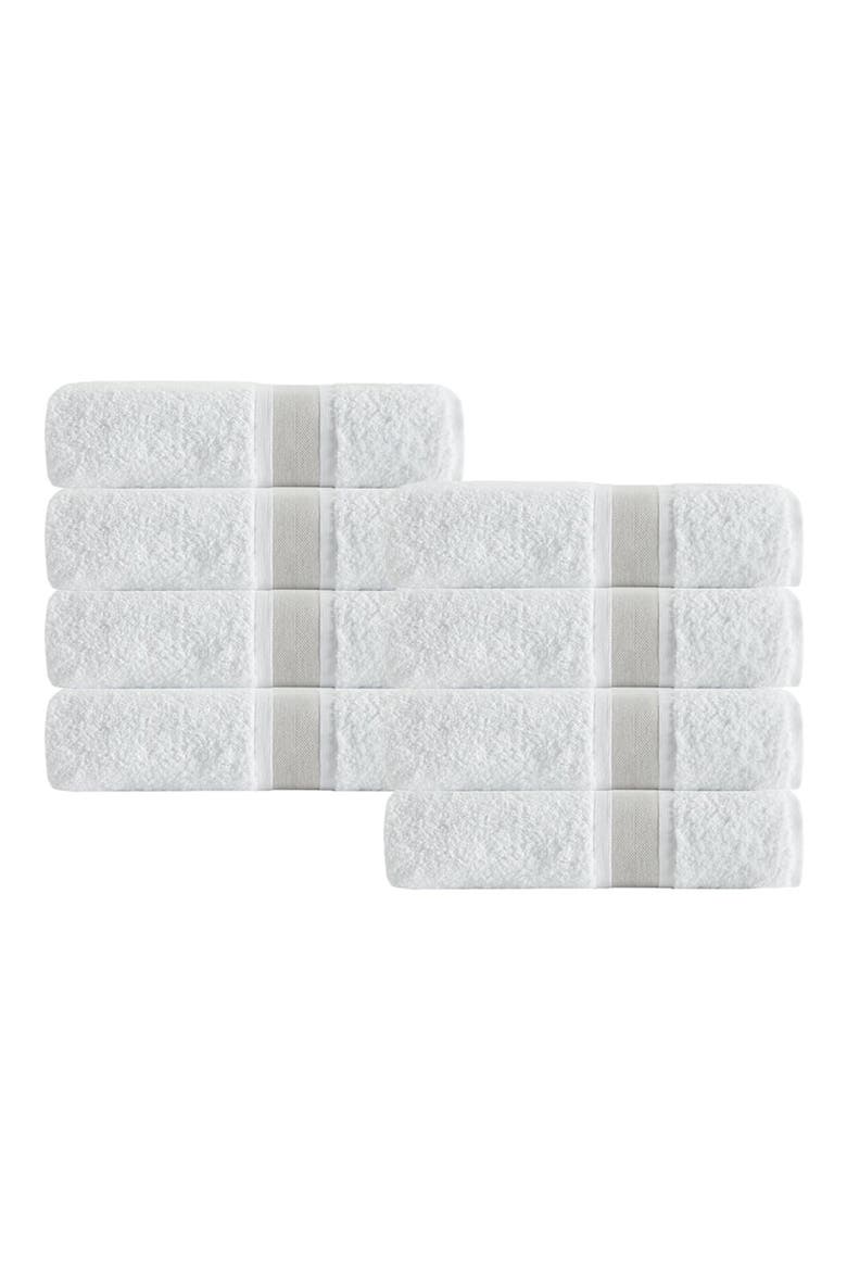 ENCHANTE HOME Unique Turkish Cotton Beige Hand Towel - Set of 8, Alternate, color, BEIGE
