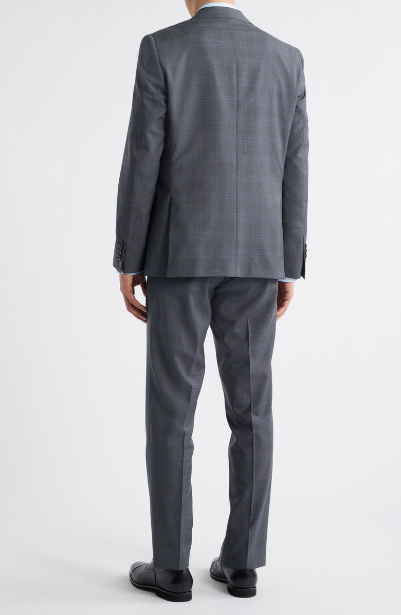 Jack Victor Esprit Plaid Suit, Alternate, color, Grey