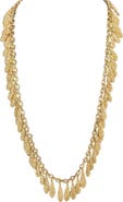 MADISON BEVERLY HILLS Vintage Textured Station Necklace