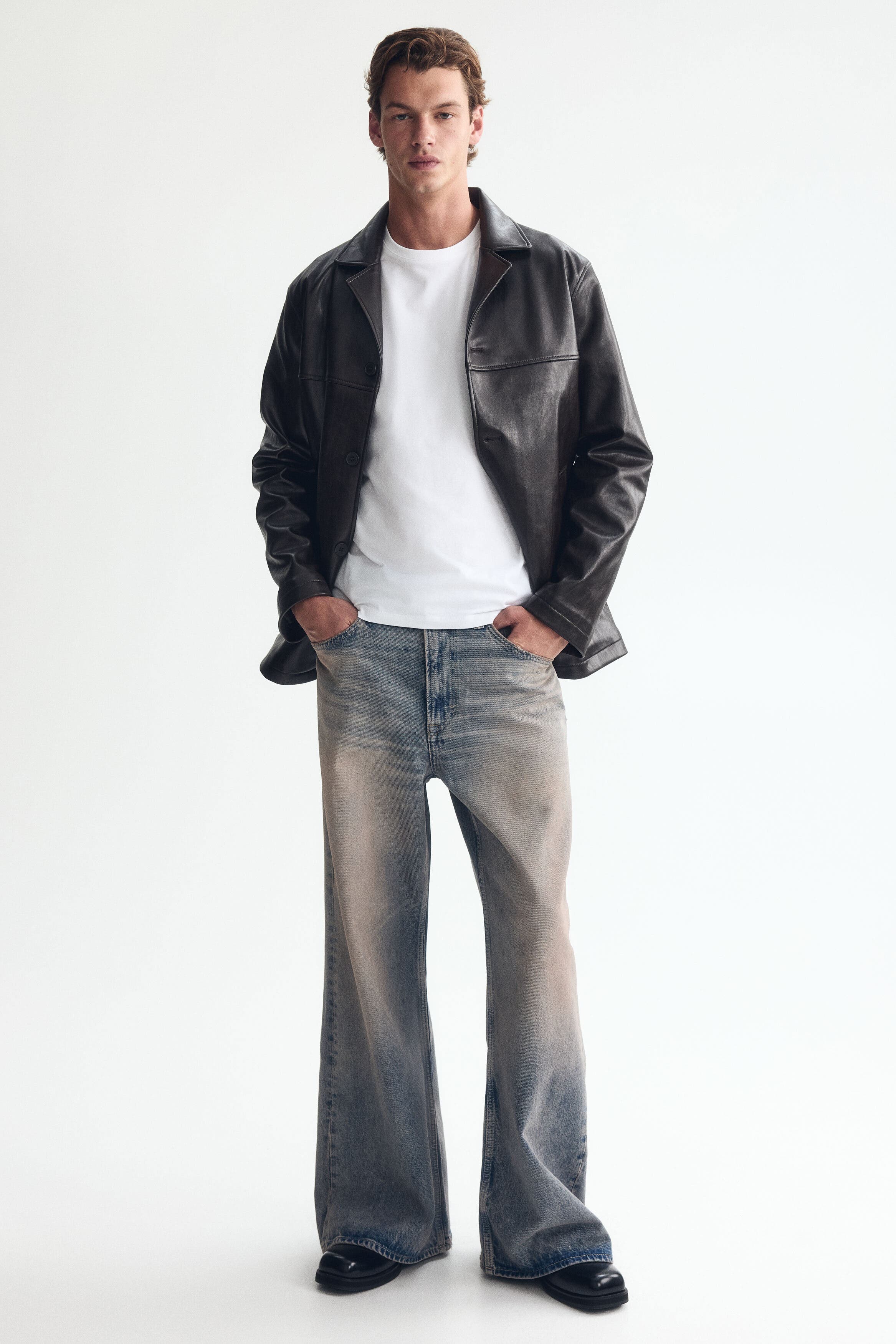 selected Washed denim blue