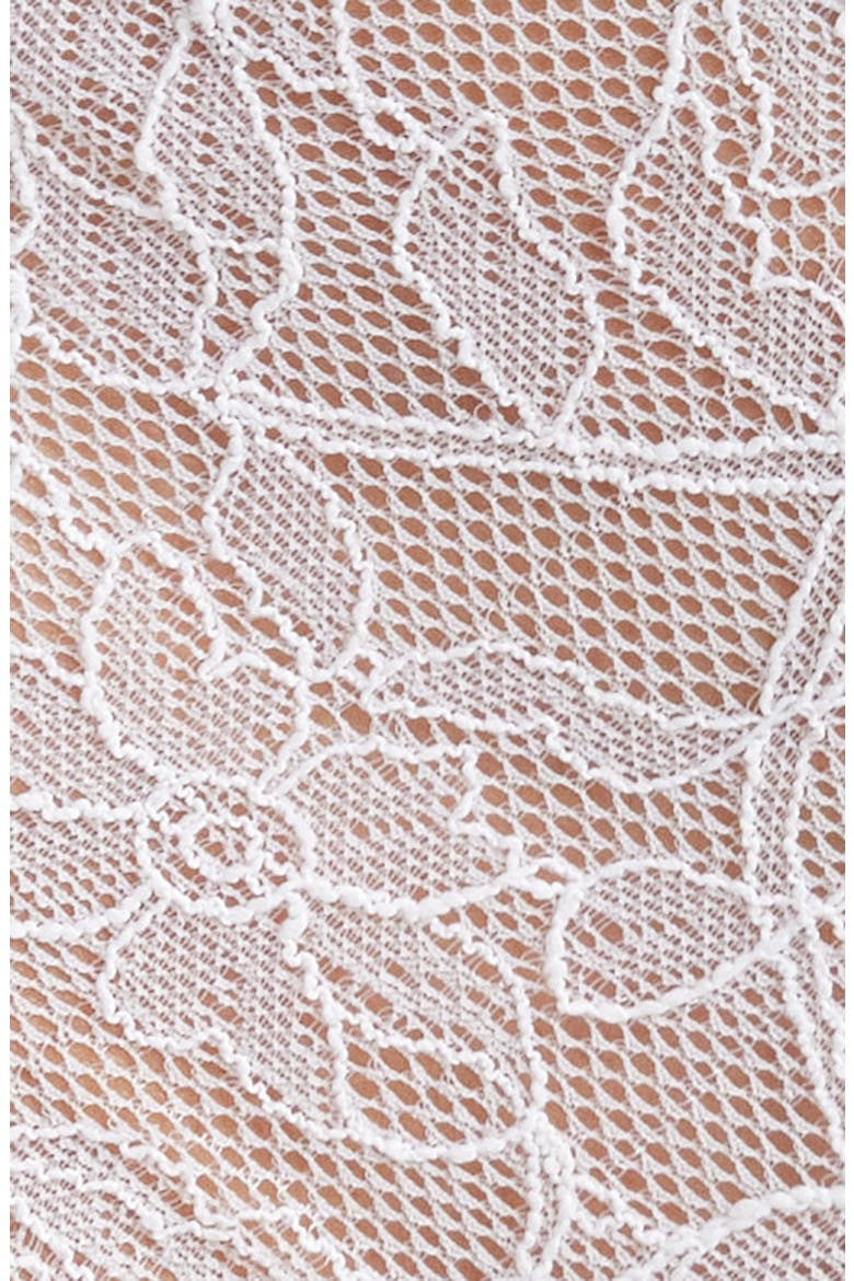 Luxe Lace Thong, Alternate, color, WHITE