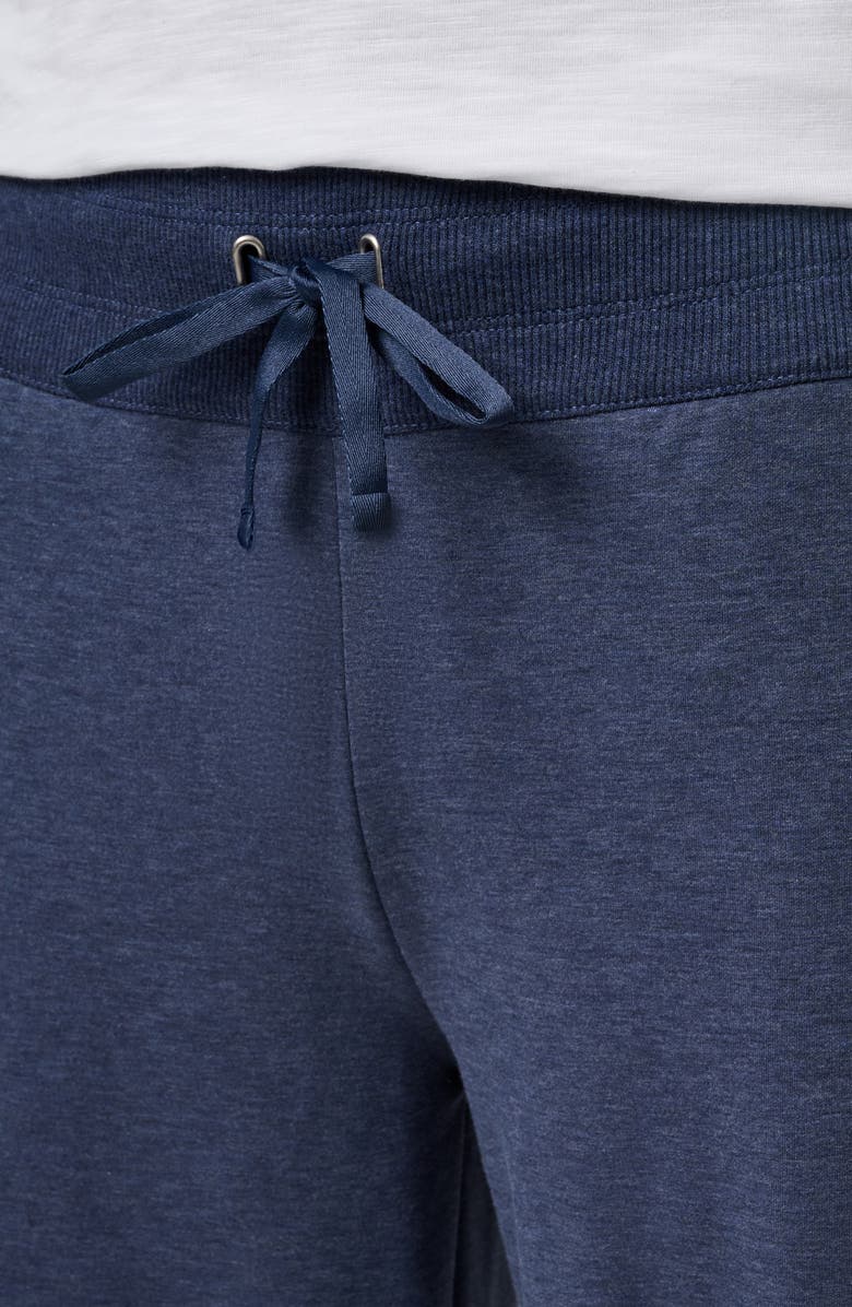 TravisMathew Save the Day Drawstring Pants, Alternate, color, Heather Navy Blazer