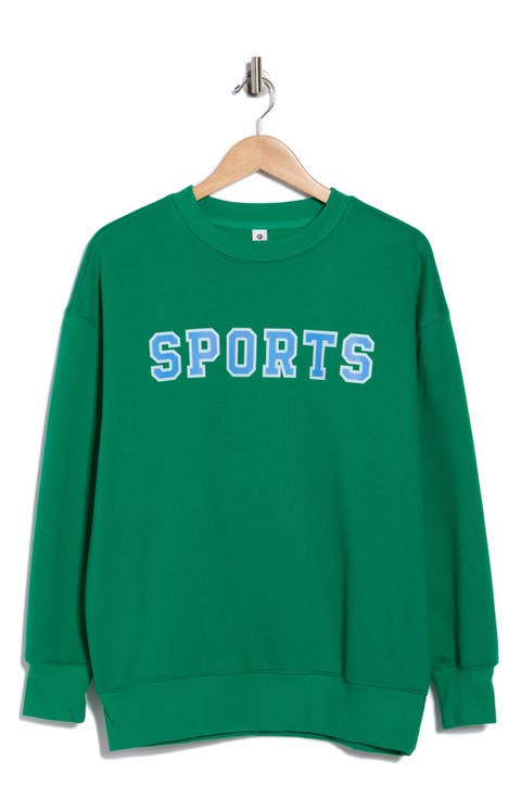 Varsity Vault Fleece Graphic Sweatshirt