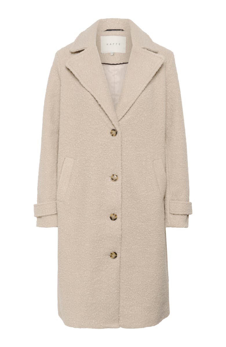 Kaffe Anne Long Coat, Alternate, color, Feather Gray