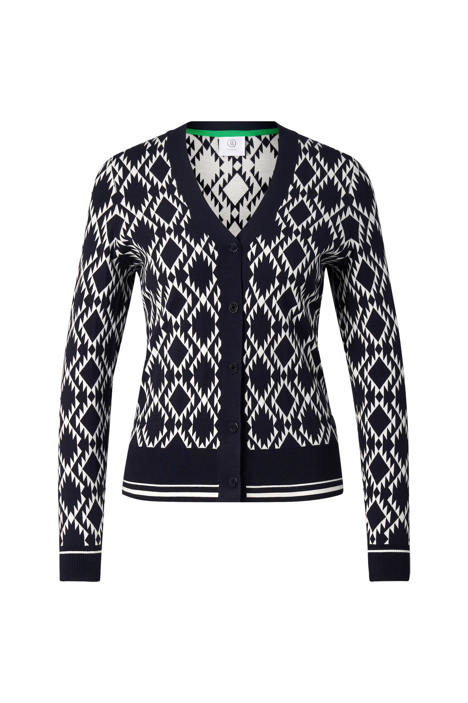 Navy blue/white