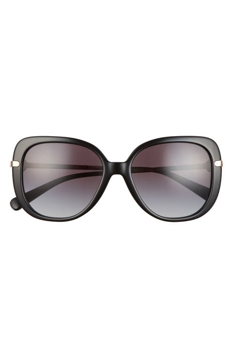 55mm Gradient Square Sunglasses