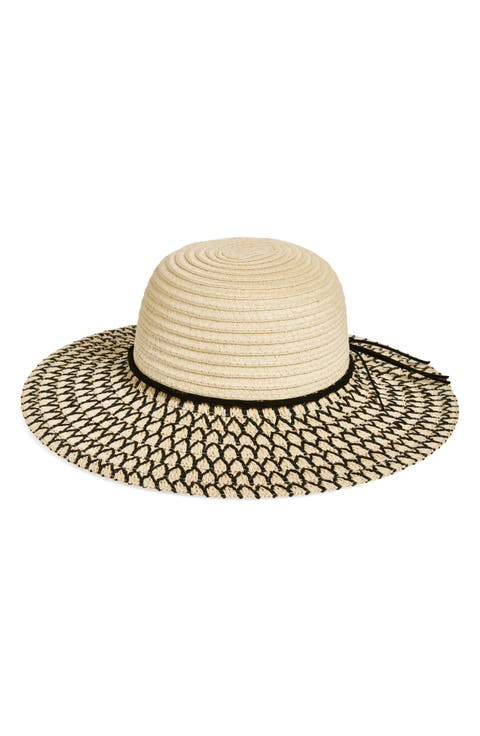 Scalloped Floppy Hat