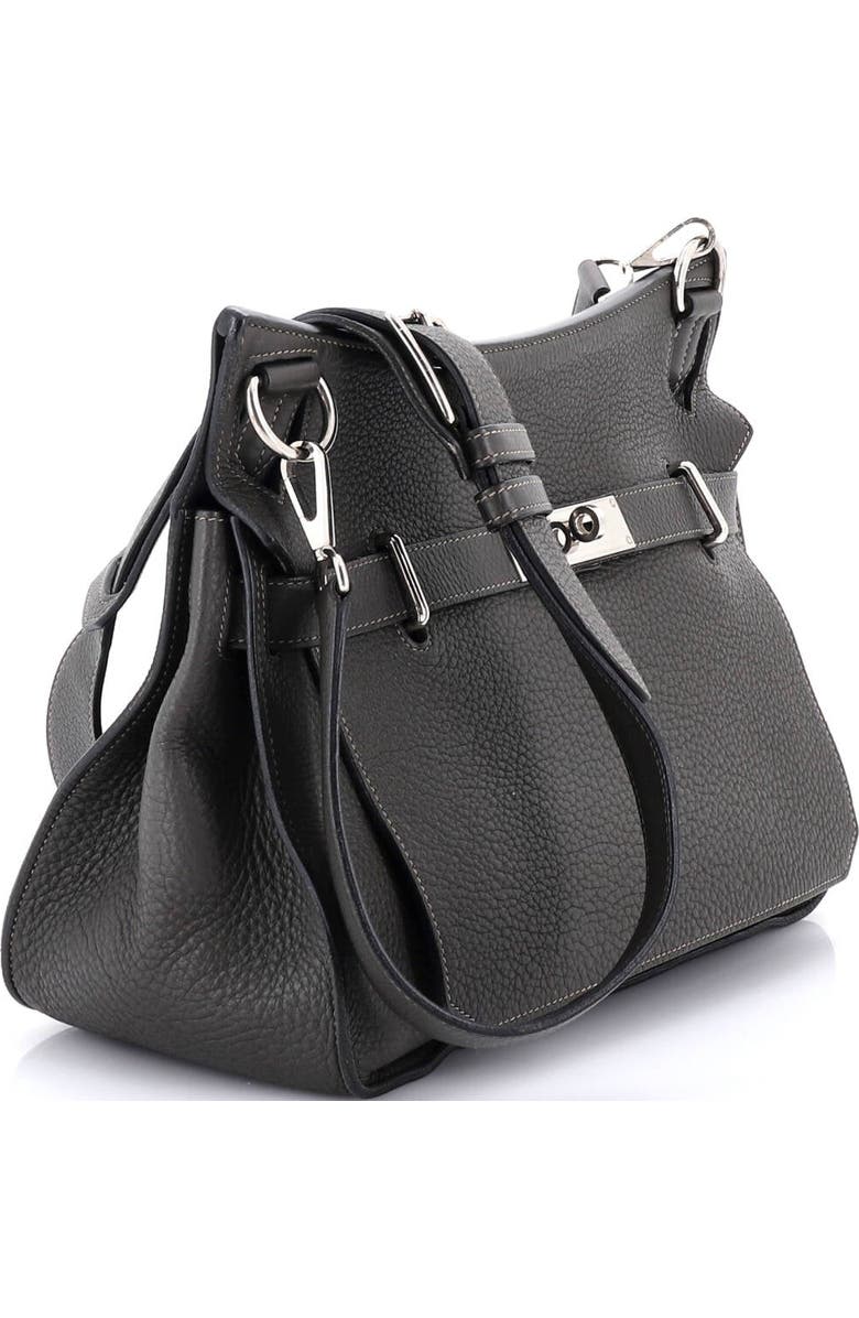 Pre-Owned Hermes Jypsiere Bag Clemence 34, Alternate, color, Graphite