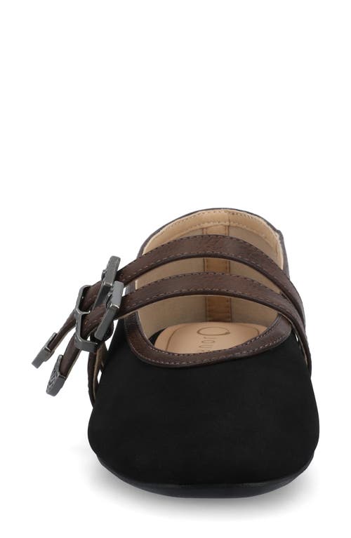 Journee Collection Florene Double Buckle Mary Jane Flat