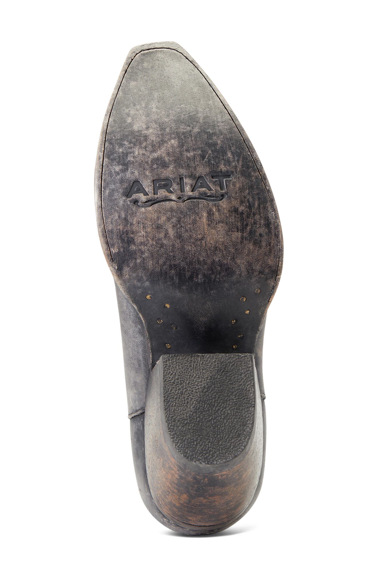 Ariat Hazel Block Heel Western Bootie, Alternate, color, Black