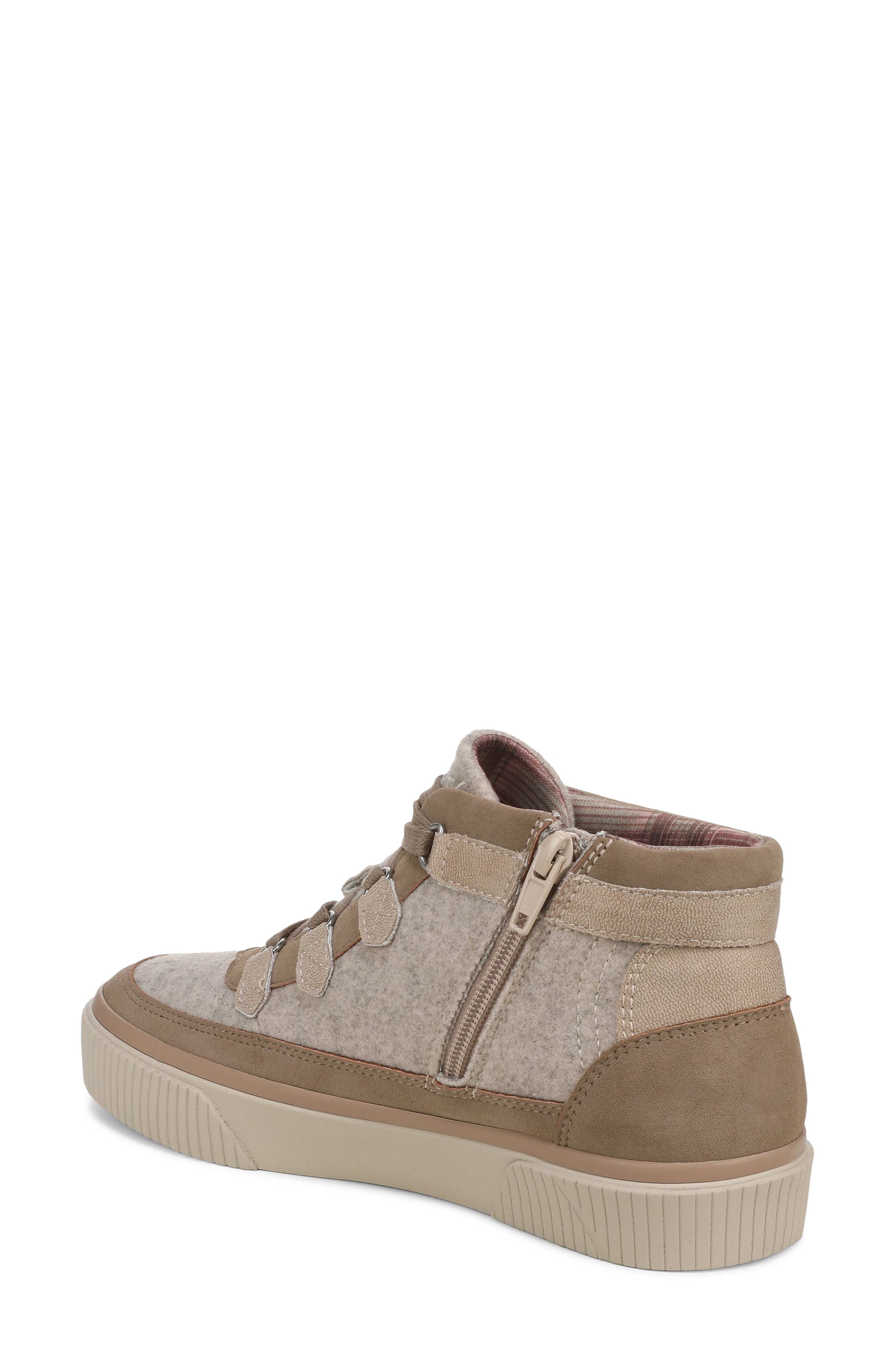 Affton Sneaker Boot, Alternate, color, MULTI CREAM FAUX SUEDE
