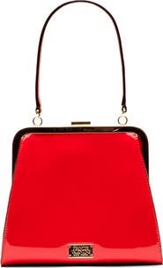 Frances Valentine Lulu Leather Frame Clutch