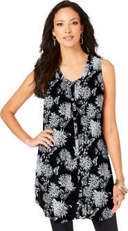 Roaman's Sleeveless Angelina Tunic