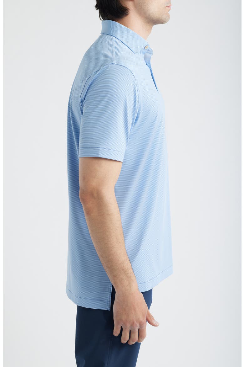 Eason Performance Jersey Golf Polo, Alternate, color, HYPER BLUE