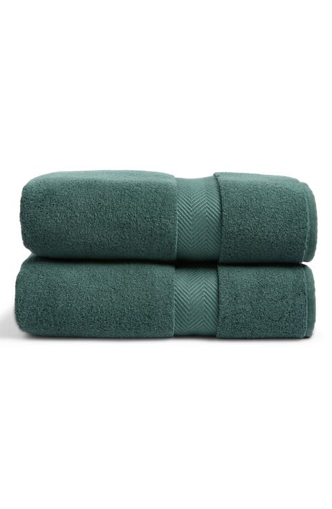 Set of Two Organic Hydrocotton Bath Towels