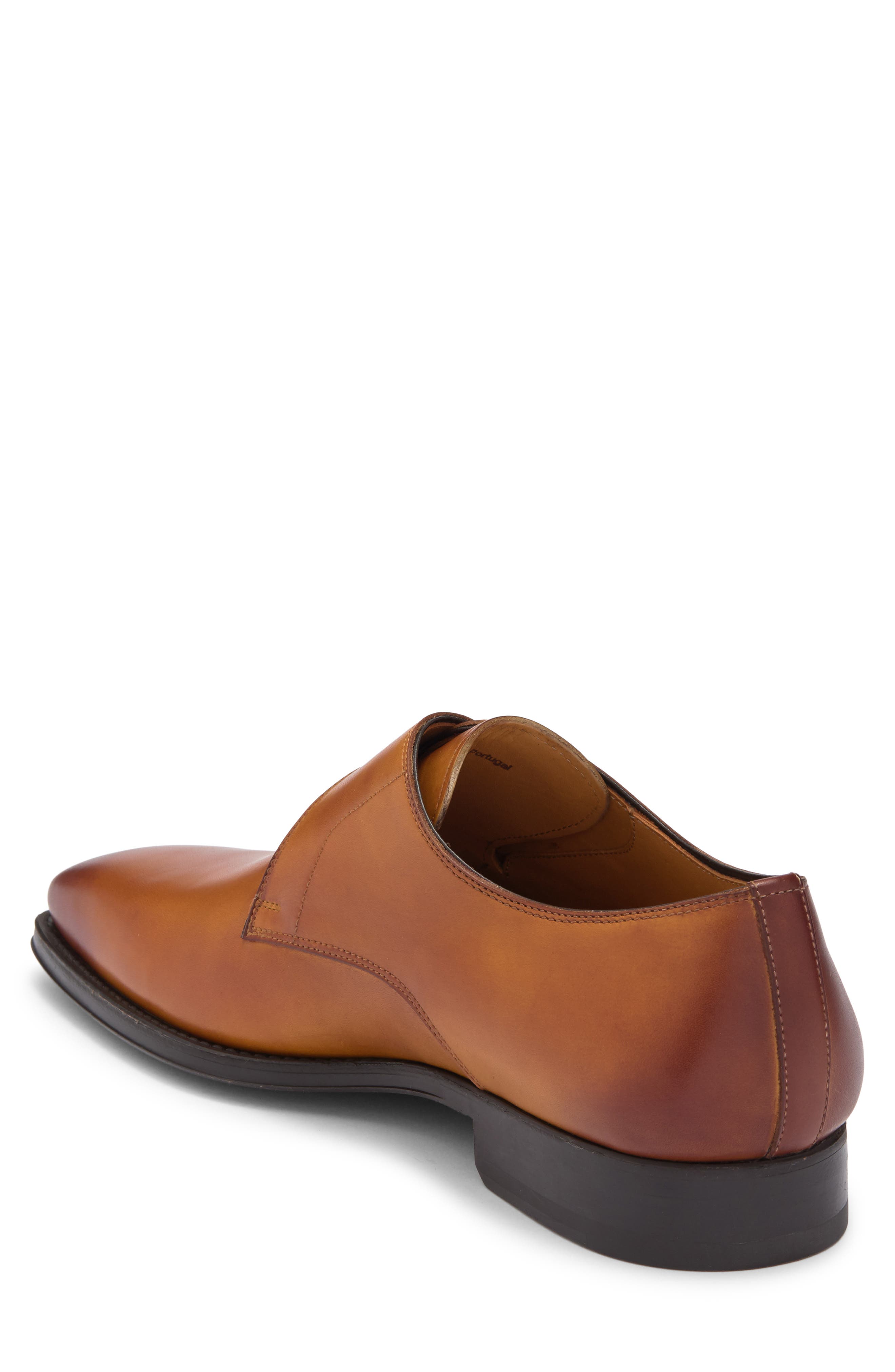 Veleta Monk Strap Shoe, Alternate, color, CUERO