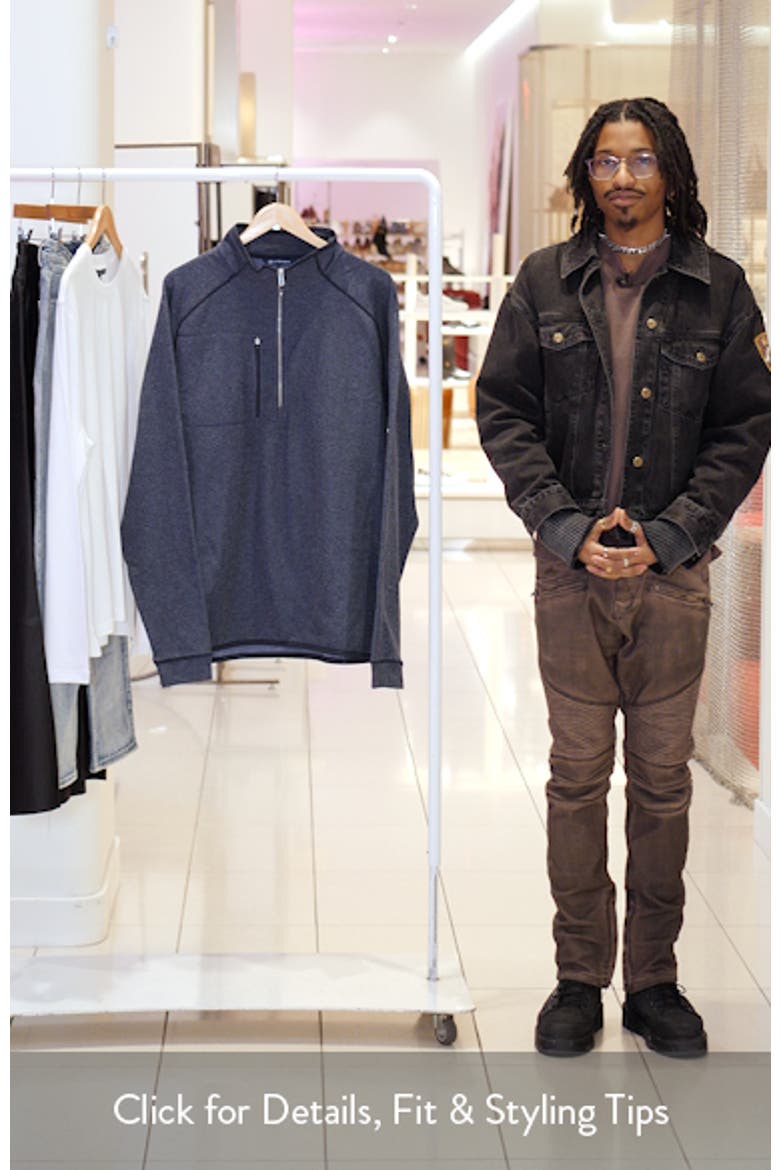 Mainsail Sweater Knit Half Zip Jacket video