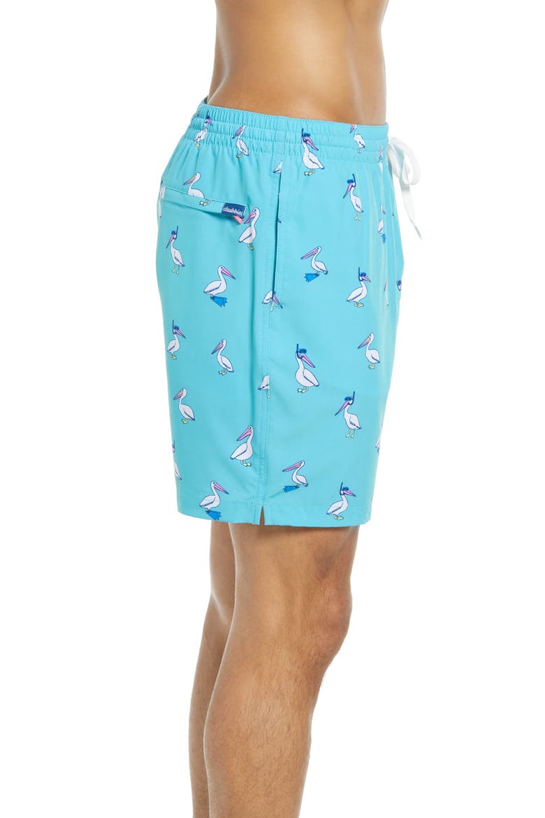 The Mine Mine Mine Swim Trunks, Alternate, color, TURQUOISE/ AQUA
