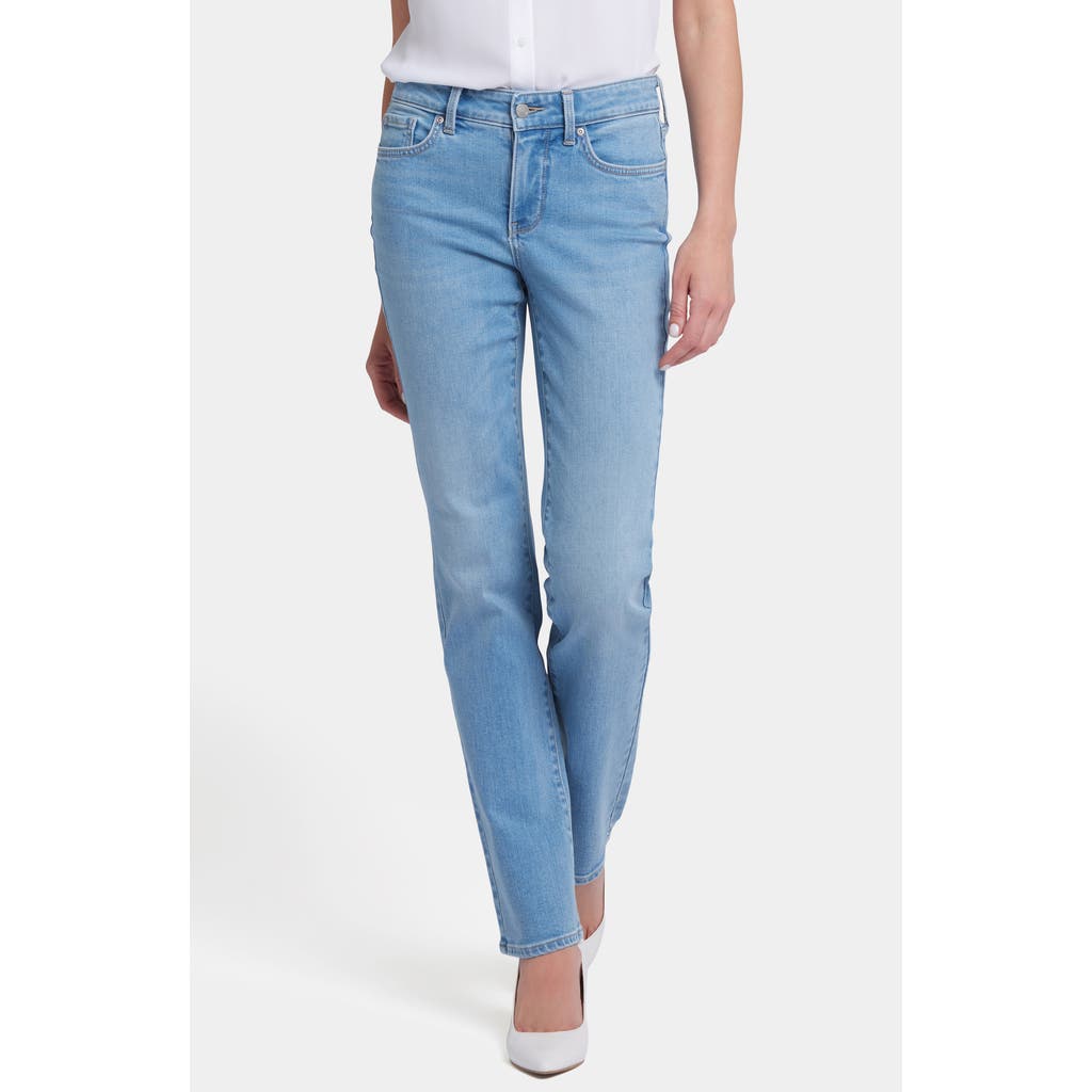 Nydj Marilyn Straight Leg Jeans In Blue