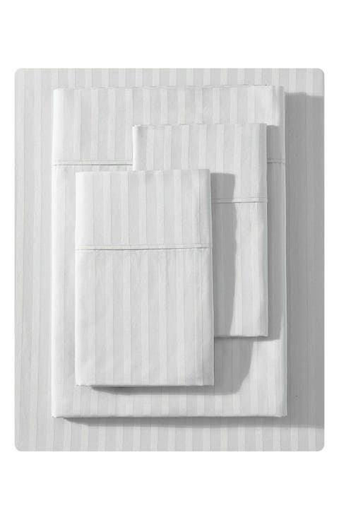 Dobby Stripe Cotton Sheet Set