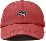 Dalix Bike Embroidered Cycling Cap
